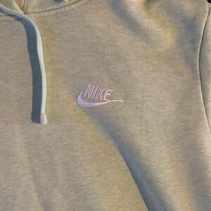 Nike Light Green Pullover Hoodie